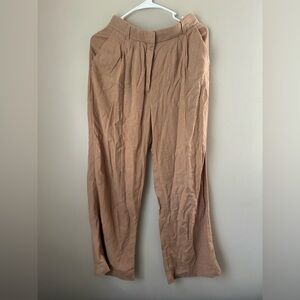 Abercrombie & Fitch Pleated Wide Leg Pants